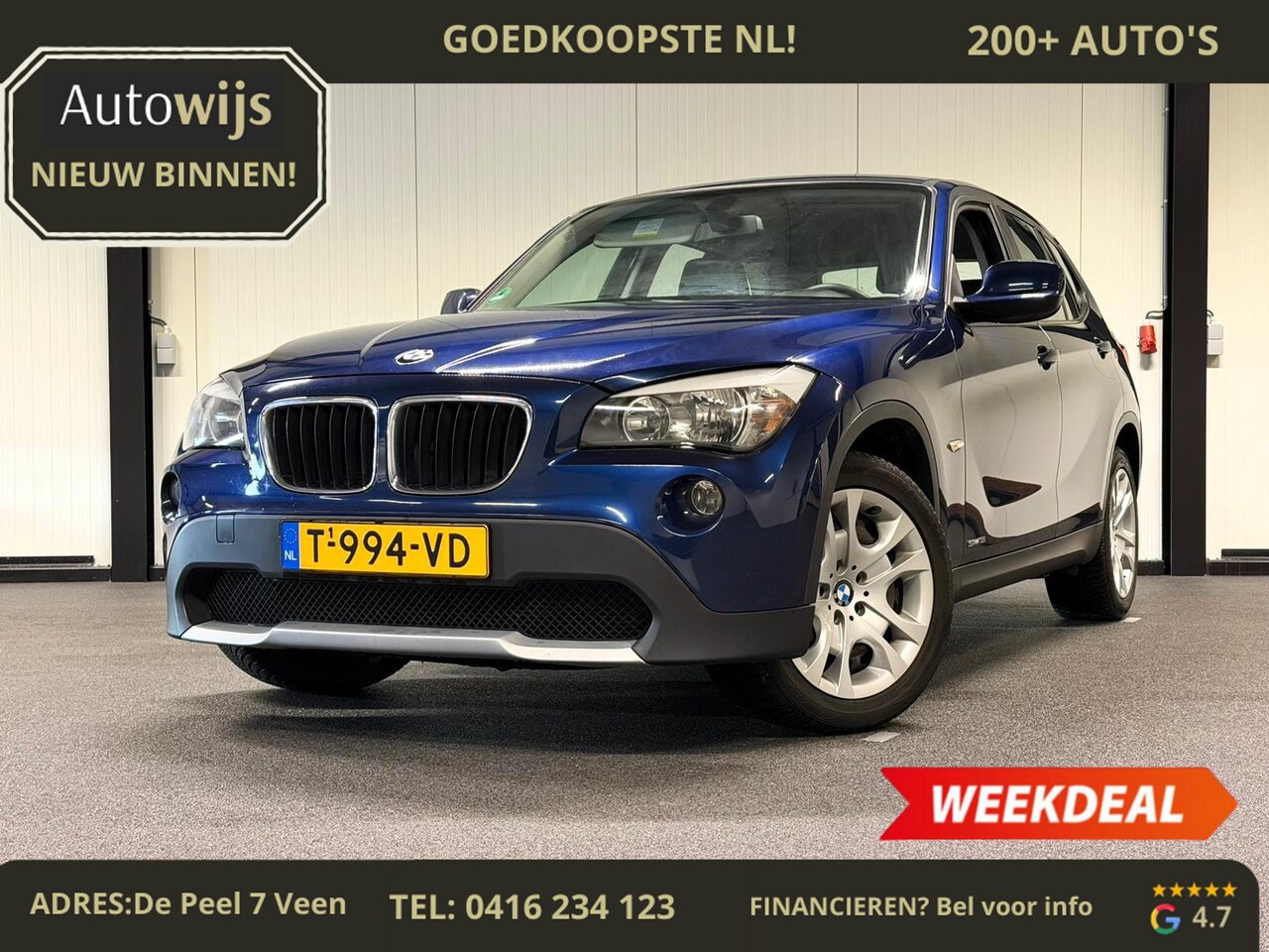 BMW X1 - SDrive18i Executive|90DKM|Goed onderhouden|Cruise|Automaat - AutoWereld.nl
