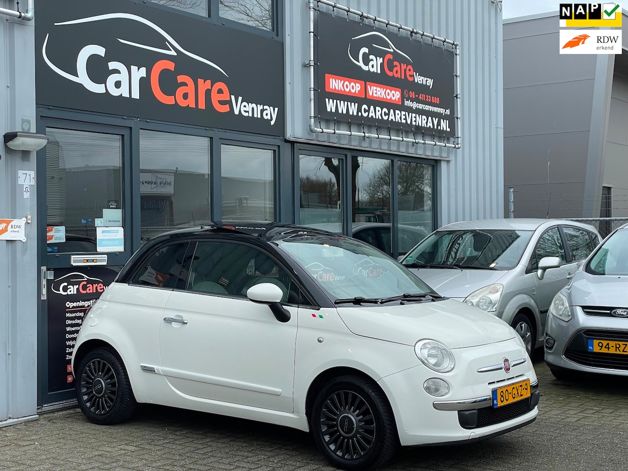 Fiat 500 - 1.2 Lounge|APK04-2027|AUTOMAAT|CARPLAY|NAP|SCHUIFKANTELDAK| - AutoWereld.nl