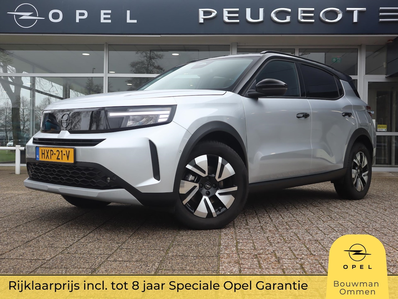 Opel Frontera - GS 1.2 Turbo Hybrid 110pk eDCT Automaat, Rijklaarprijs, Navigatie Stoel-, stuur en voorrui - AutoWereld.nl