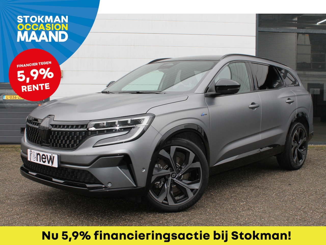 Renault Espace - E-Tech full hybrid 200 PK esprit Alpine 7 persoons | 4 wielsturing | Stuurverwarming | Goo - AutoWereld.nl