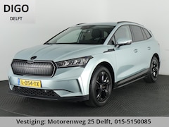 Skoda Enyaq iV - 60 1e EIG. ACCU SOD 91% GARANTIE TOT 8-2031* TOT 408 KM WLTP. BLACKLINE.ACTIVE SILVER