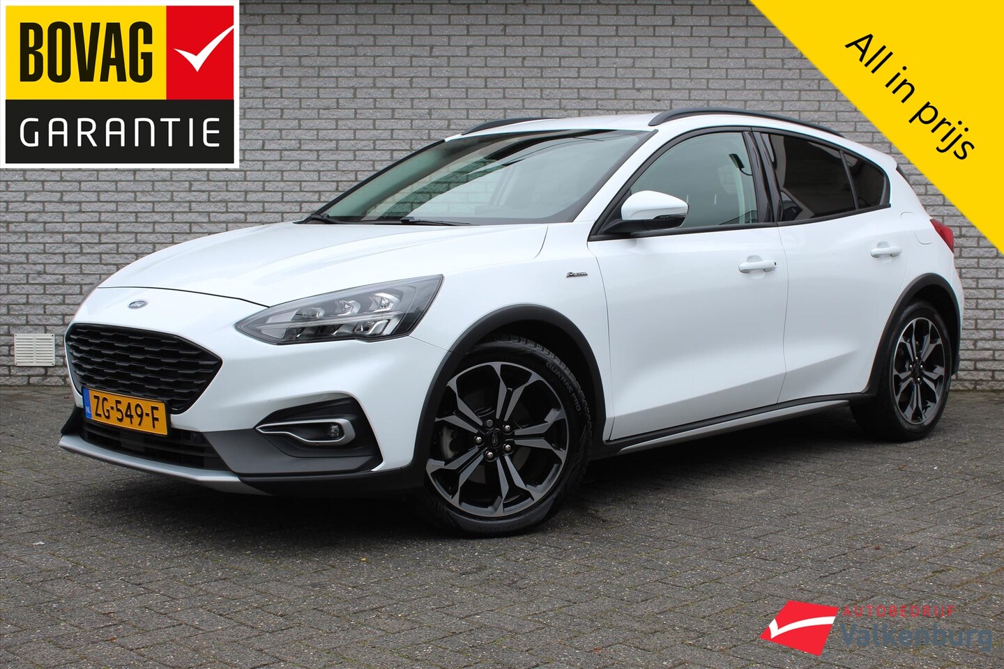 Ford Focus - 1.0 EcoBoost Active Business | Trekhaak | Cruise | Stoel- en stuurverw. | Climate | Carpla - AutoWereld.nl