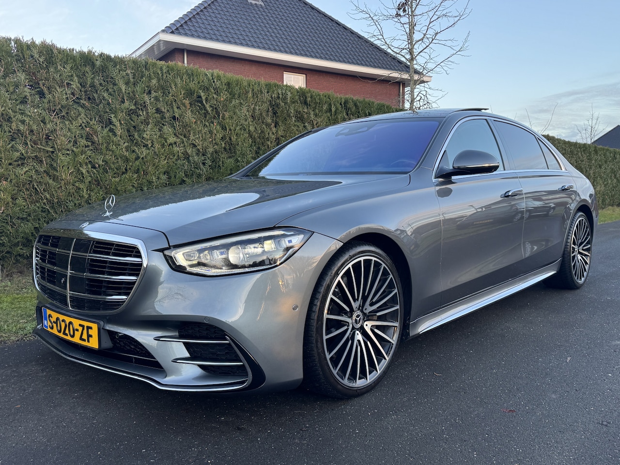 Mercedes-Benz S-klasse - 400d 4MATIC LANG AMG PANO HUD 360°CAM FULL OPTIONS! - AutoWereld.nl