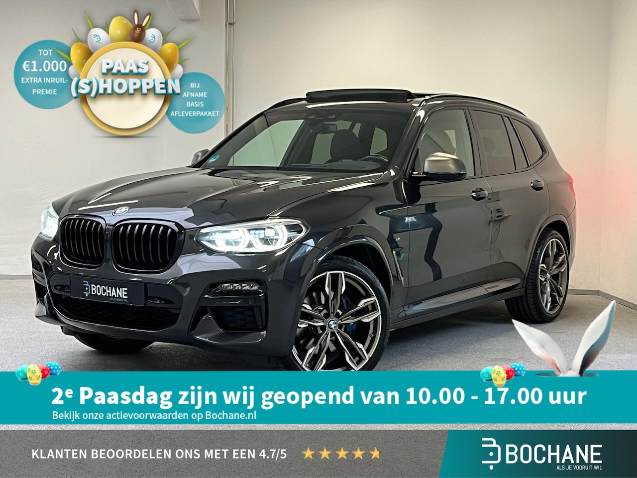 BMW X3 - M40i xDrive High Executive | PANO | TREKHAAK | HEAD-UP | INTERIEURVOORVERWARMING | - AutoWereld.nl