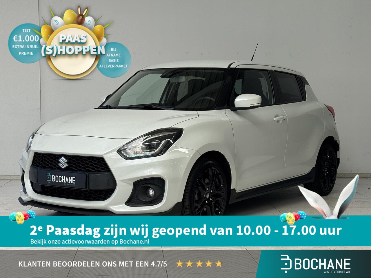 Suzuki Swift - 1.4 Sport | Navigatie | Achteruitrijcamera | Sportstoelen | Lichtmetalen velgen 17” | - AutoWereld.nl