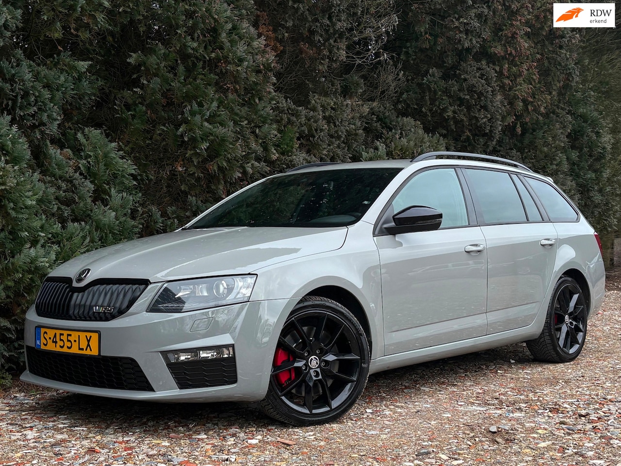 Skoda Octavia Combi - 2.0 TSI RS | Sportstoelen | Nardo Grey |Trekhaak - AutoWereld.nl