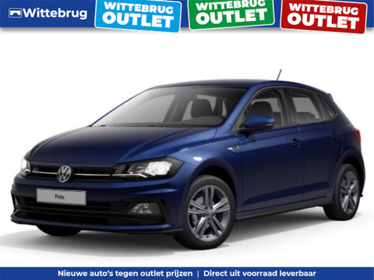 Volkswagen Polo - 1.0 TSI R-Line !!!Profiteer ook van 4.000 EURO inruilpremie!!! - AutoWereld.nl
