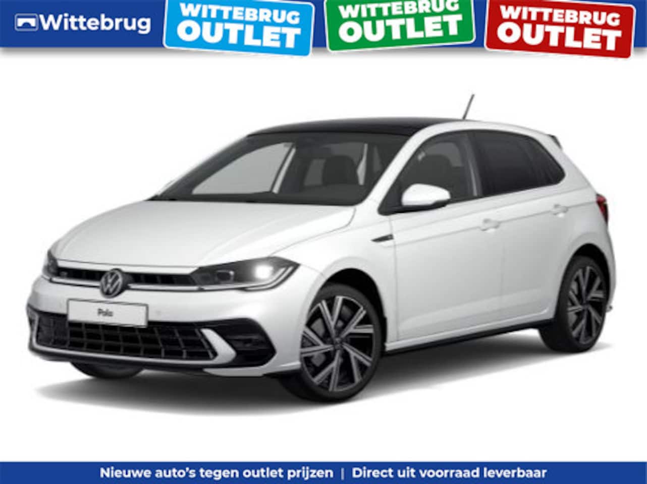Volkswagen Polo - 1.0 TSI R-Line !!!Profiteer ook van 4.000 EURO inruilpremie!!! - AutoWereld.nl