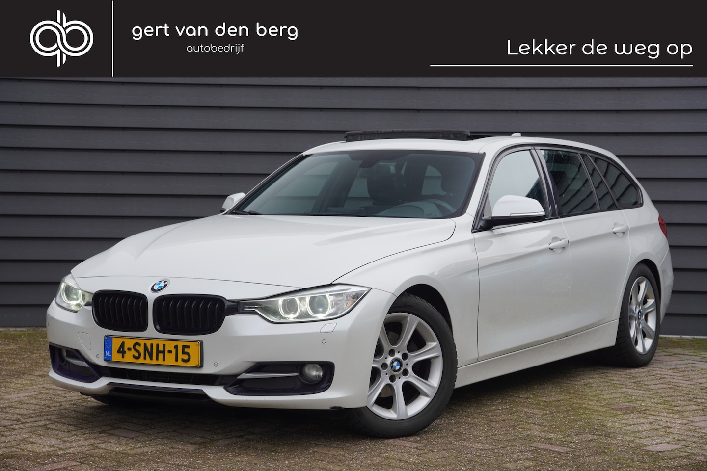 BMW 3-serie Touring - 320d Edition High Executive - M SPORT - NAVI PROF - TREKHAAK - LEDER - H&K - - AutoWereld.nl