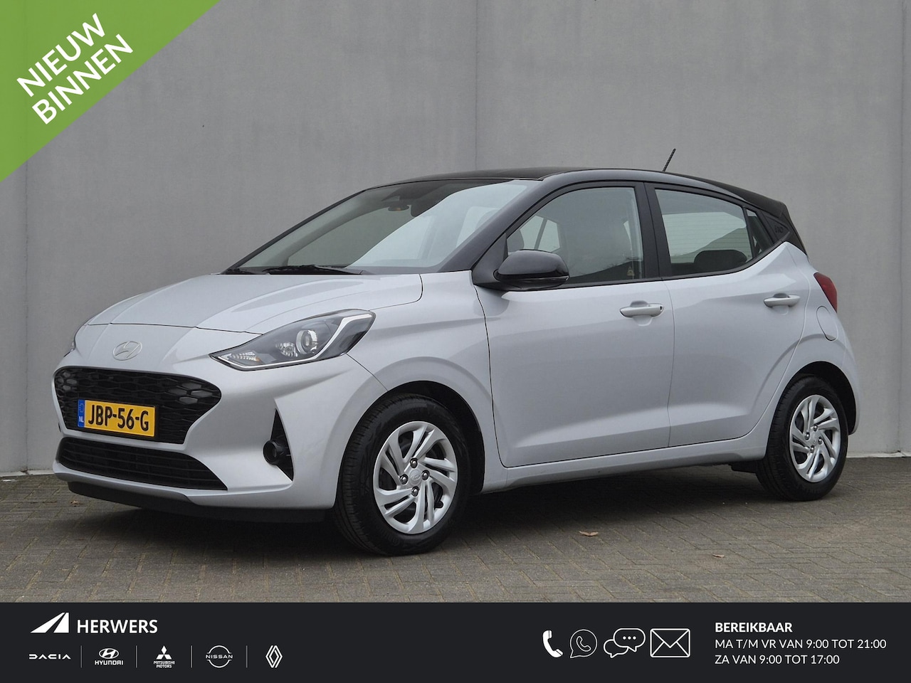 Hyundai i10 - 1.0 Comfort Smart 5-zits Handgeschakeld / Fabrieksgarantie tot 08-2030 / Navigatie / Apple - AutoWereld.nl