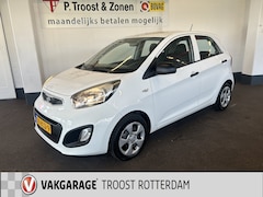 Kia Picanto - 1.0 CVVT Airco | Radio/MP3 | Nederlands geleverd | 5 Deurs
