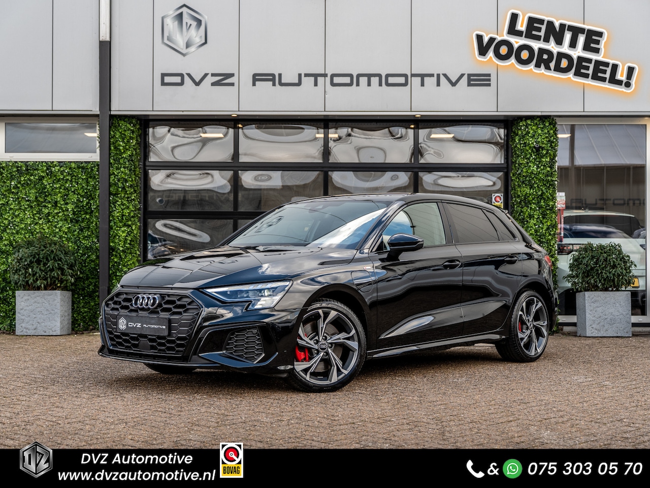 Audi A3 Sportback - 45 TFSIe 245PK S-edition Competition | Matrix | Leder | BTW - AutoWereld.nl