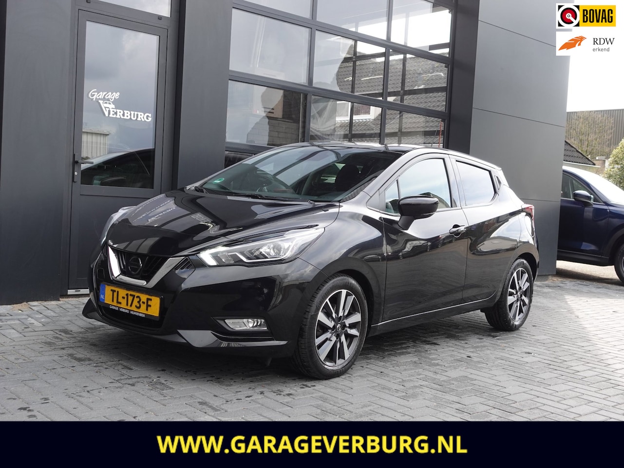 Nissan Micra - 0.9 IG-T N-Connecta (Navi,Camera,Cruise,PDC,Keyless,Stoelverwarming) - AutoWereld.nl