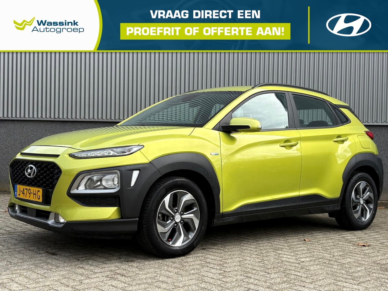 Hyundai Kona - GDI 141pk HEV 2WD Comfort | Navigatie | Camera Achter | Adaptive Cruise Control | Climate - AutoWereld.nl
