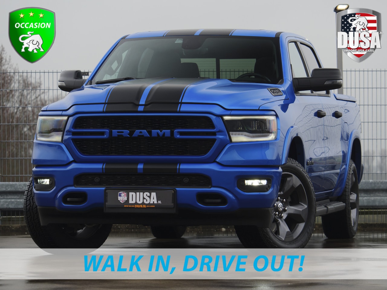 Dodge Ram 1500 - | Bighorn | 5.7 HEMI V8 | 4x4 | Crew Cab | Build To Serve | Deksel | LPG | Panorama dak Ni - AutoWereld.nl