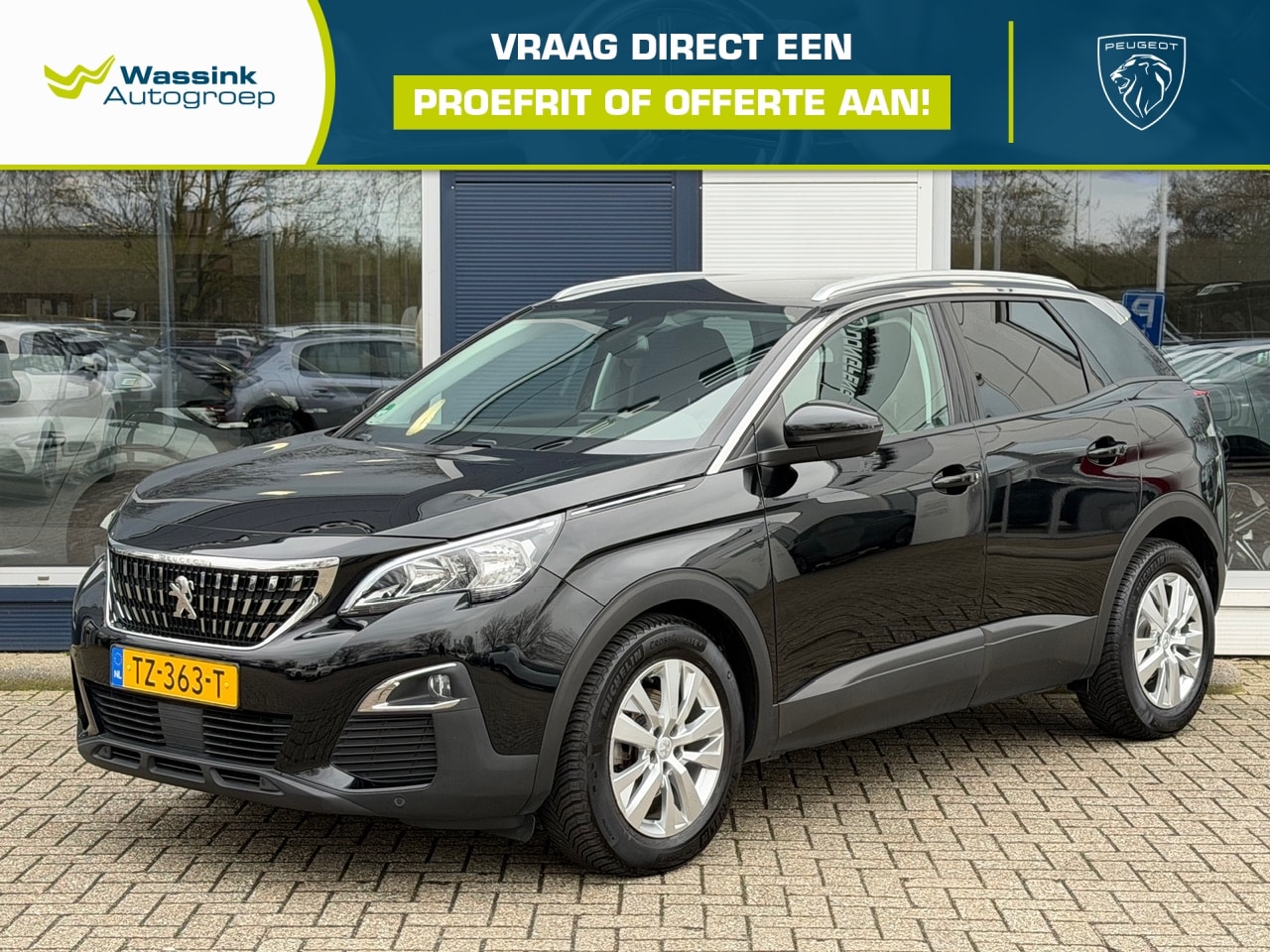 Peugeot 3008 - 1.2 130pk Active | All Seasonbanden | Navigatie | Cruise Control | Climate Control | Parke - AutoWereld.nl
