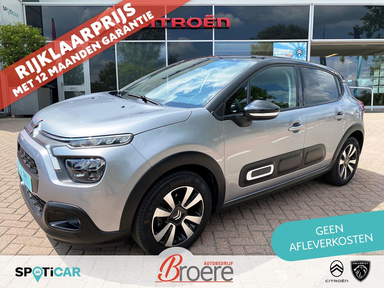 Citroën C3 - 1.2 83pk Shine Navigatie via apple carplay of android auto - AutoWereld.nl