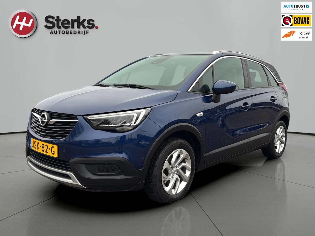 Opel Crossland X - 1.2 Turbo Innovation 131 PK AUTOMAAT CARPLAY HALF LEDER CAMERA LM VELGEN - AutoWereld.nl