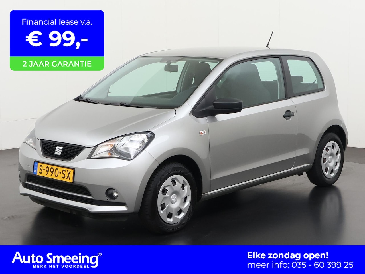SEAT Mii - 1.0 Reference | Airco | 12 mnd Garantie | Zondag Open! - AutoWereld.nl
