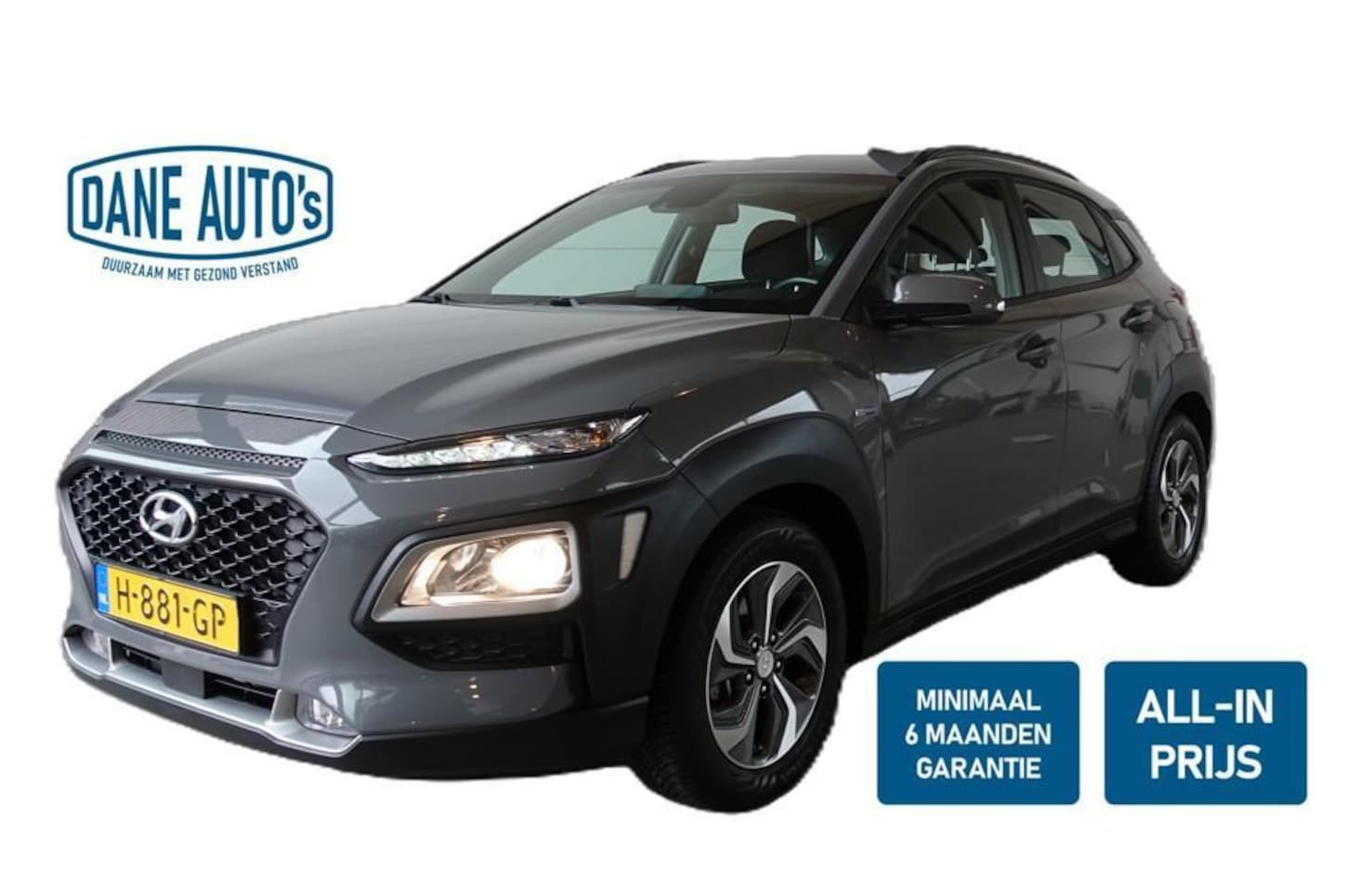 Hyundai Kona - 1.6 GDI HEV Comfort Smart |NAVI | PREMIUM AUDIO - RIJKLAARPRIJS - AutoWereld.nl