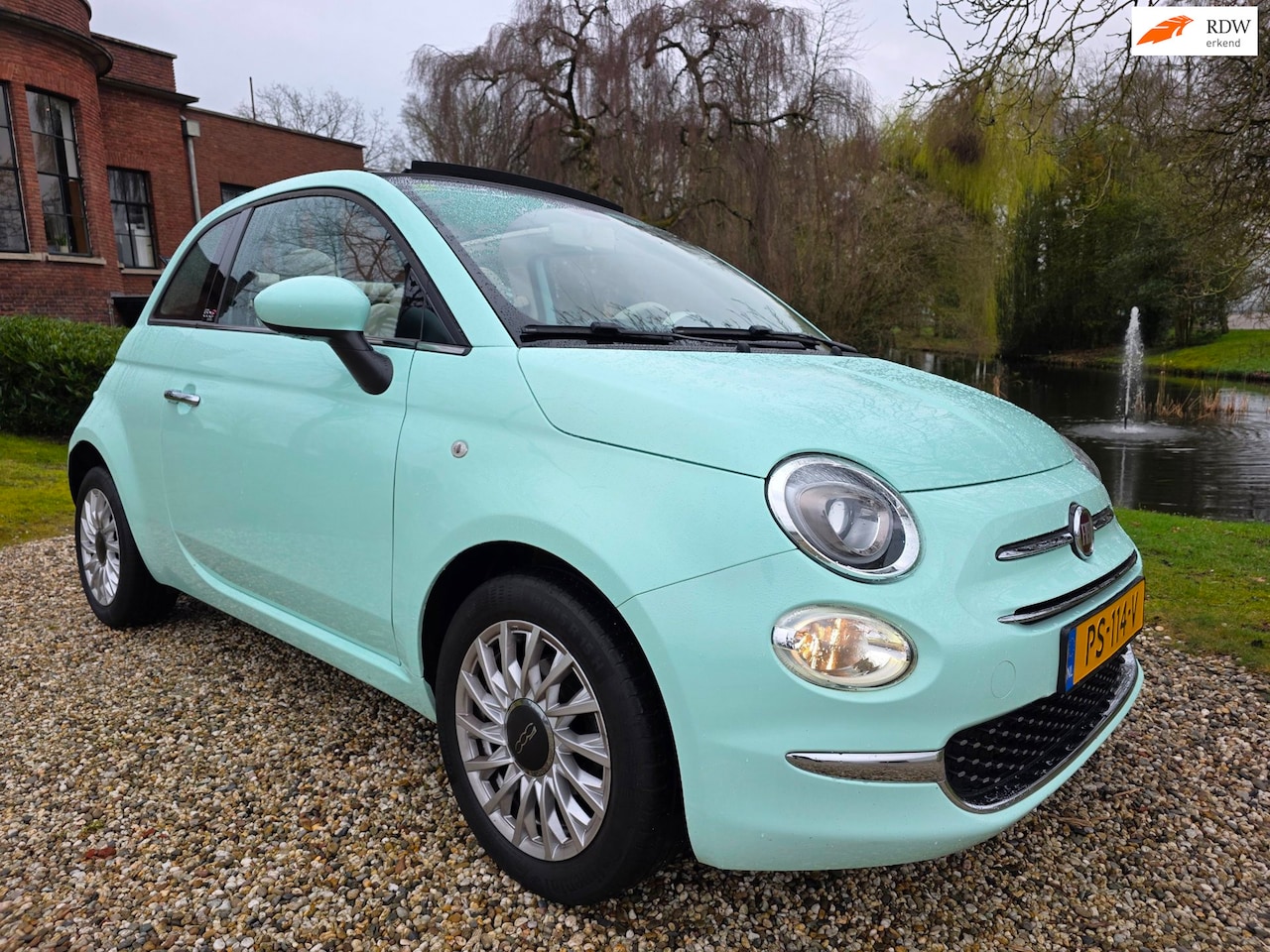 Fiat 500 C - 0.9 TwinAir Turbo Lounge AIRCO/cruise cabrio - AutoWereld.nl