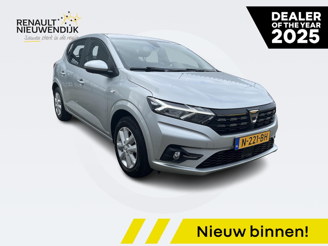 Dacia Sandero - 1.0 TCe 90 Comfort / AIRCO / APPLE CARPLAY / ANDROID AUTO / PARKEERSENSOREN - AutoWereld.nl