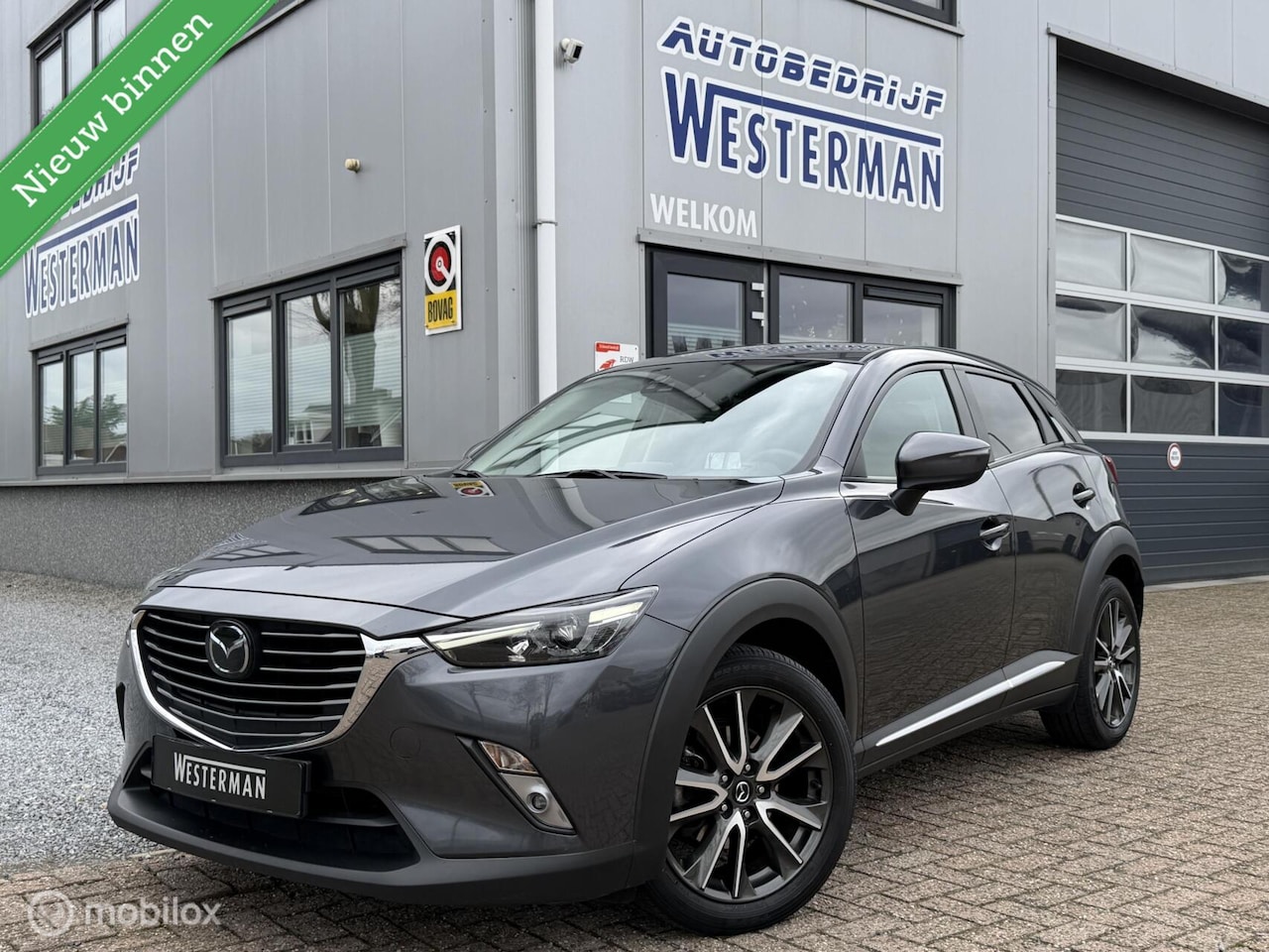 Mazda CX-3 - 2.0 SkyActiv-G 120 GT-M AUT Acc Navi Led Bose Trekh. Keyless etc. - AutoWereld.nl