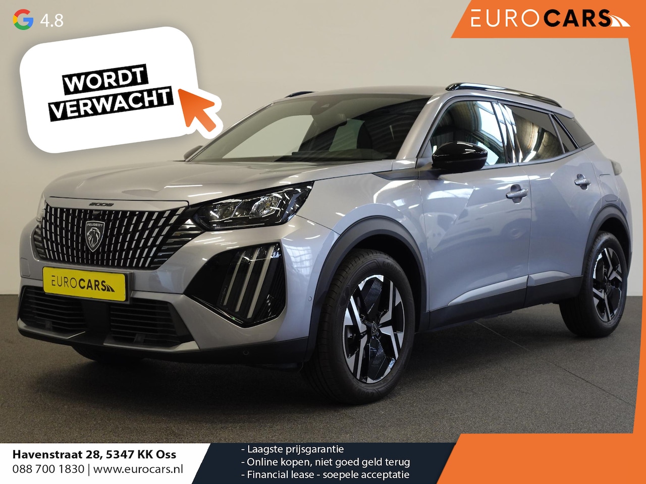 Peugeot 2008 - 1.2 PureTech 130pk Automaat Allure Navigatie Apple Carplay/Android Auto 360 camera Parkeer - AutoWereld.nl