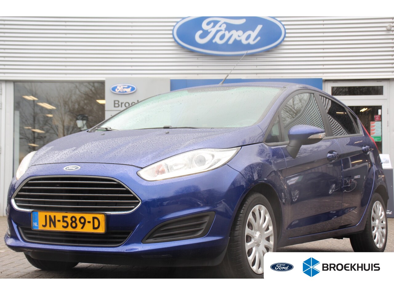 Ford Fiesta - 1.0 Style | NL-AUTO! | 1E EIGENAAR! | CLIMA | NAVI | RADIO | ELEKTR RAMEN VOOR | PRACHTIGE - AutoWereld.nl