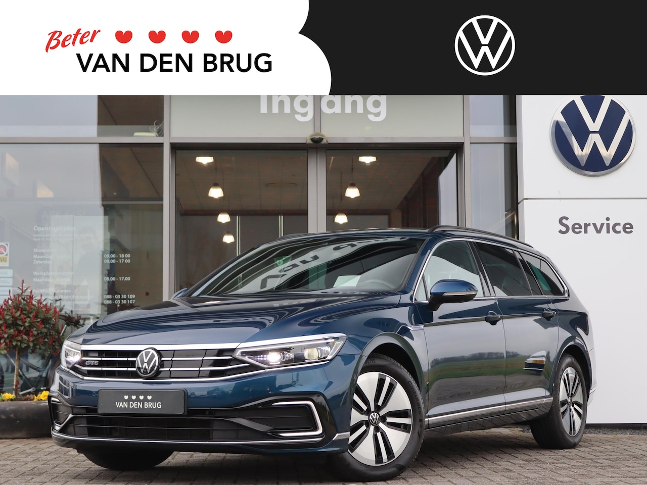 Volkswagen Passat Variant - GTE 1.4 TSI PHEV 218 pk DSG Business | Trekhaak | 360 Camera | App connect | LED Matrix | - AutoWereld.nl