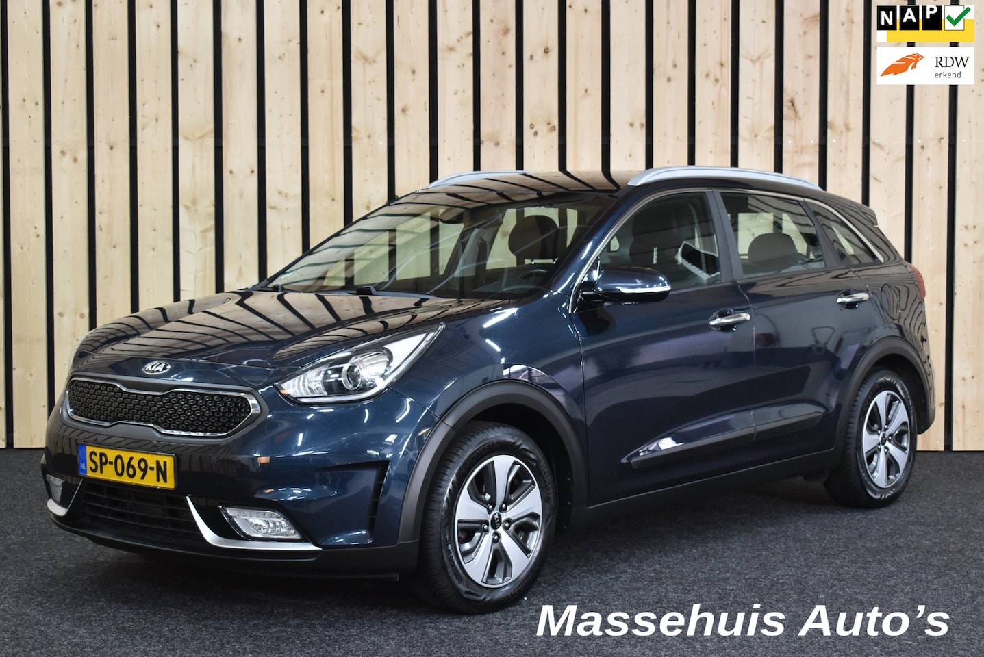 Kia Niro - 1.6 GDi Hybrid DynamicLine Camera Navi Clima Cruise LED 2e eig. Nwe APK - AutoWereld.nl