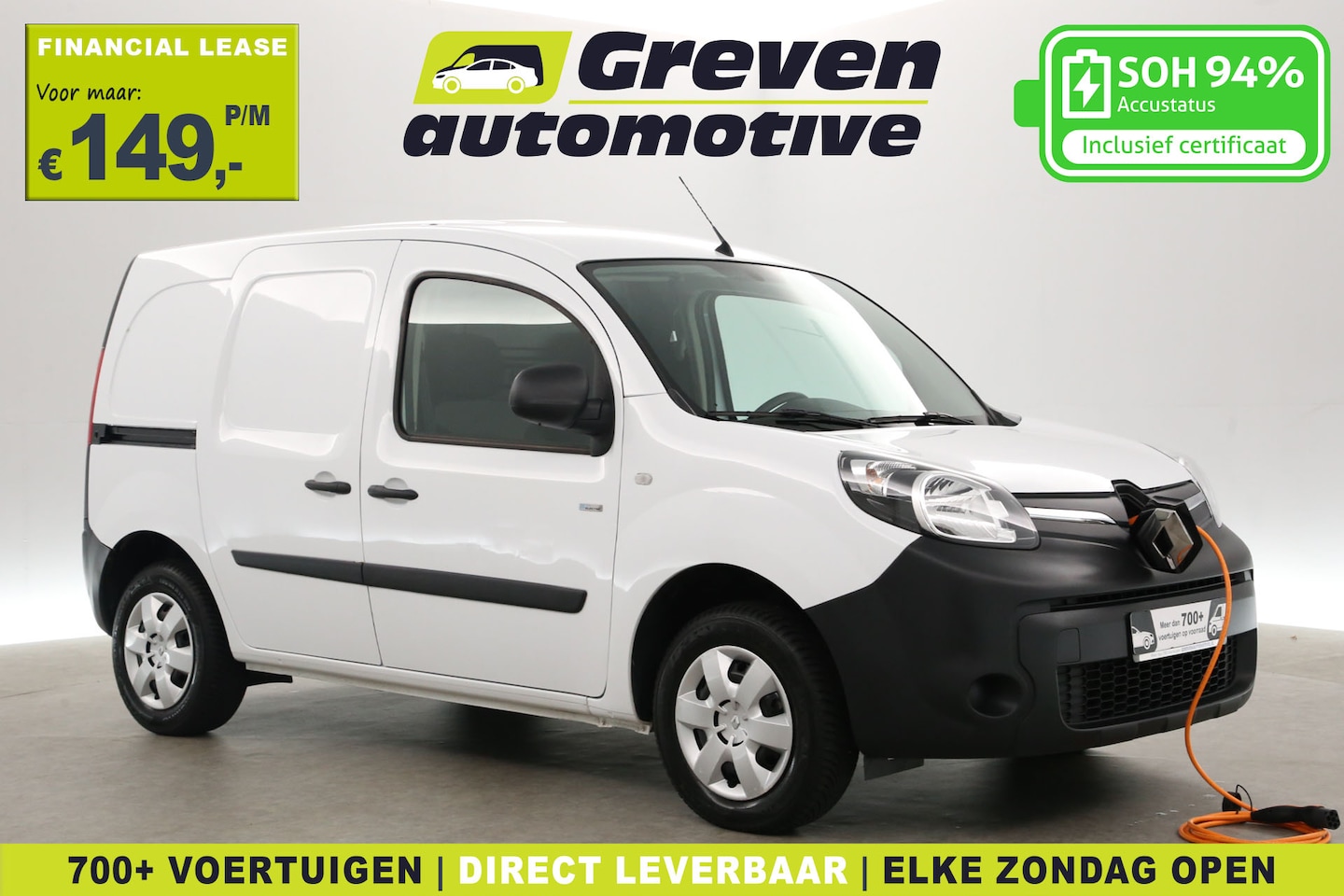 Renault Kangoo - Z.E. 33 kWh L1H1 | SOH 94% | Huur Accu | Airco | Camera | Cruise | Parkeersens. - AutoWereld.nl