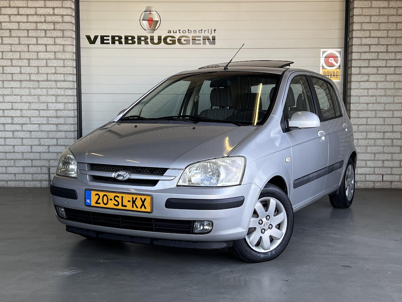 Hyundai Getz - 1.3i Dynamic Sky | NWE APK | Trekhaak | Airco | Schuif/Kanteldak - AutoWereld.nl
