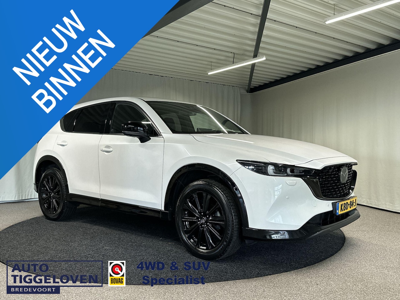 Mazda CX-5 - 2.5 e-SkyActiv-G 194 Homura Automaat | Bose | Leder-alcantara - AutoWereld.nl