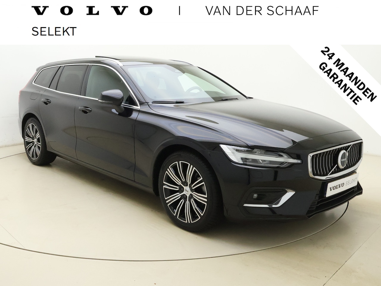 Volvo V60 - B4 211pk Plus Bright / Panoramadak / Full-LED / Trekhaak / Elektr. Stoelen / Adapt. Cruise - AutoWereld.nl