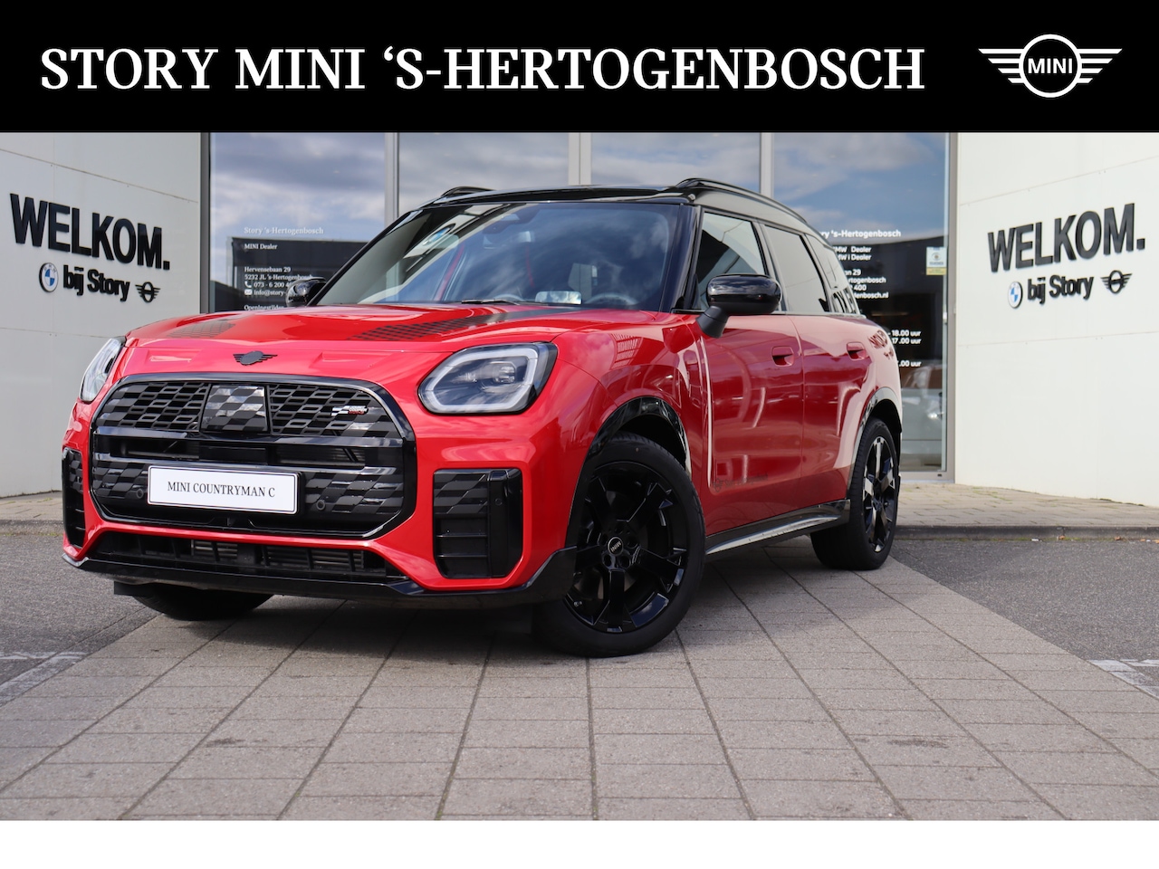 MINI Countryman - C Automaat / John Cooper Works / Pakket M / 19" JCW Runway Spoke black - AutoWereld.nl