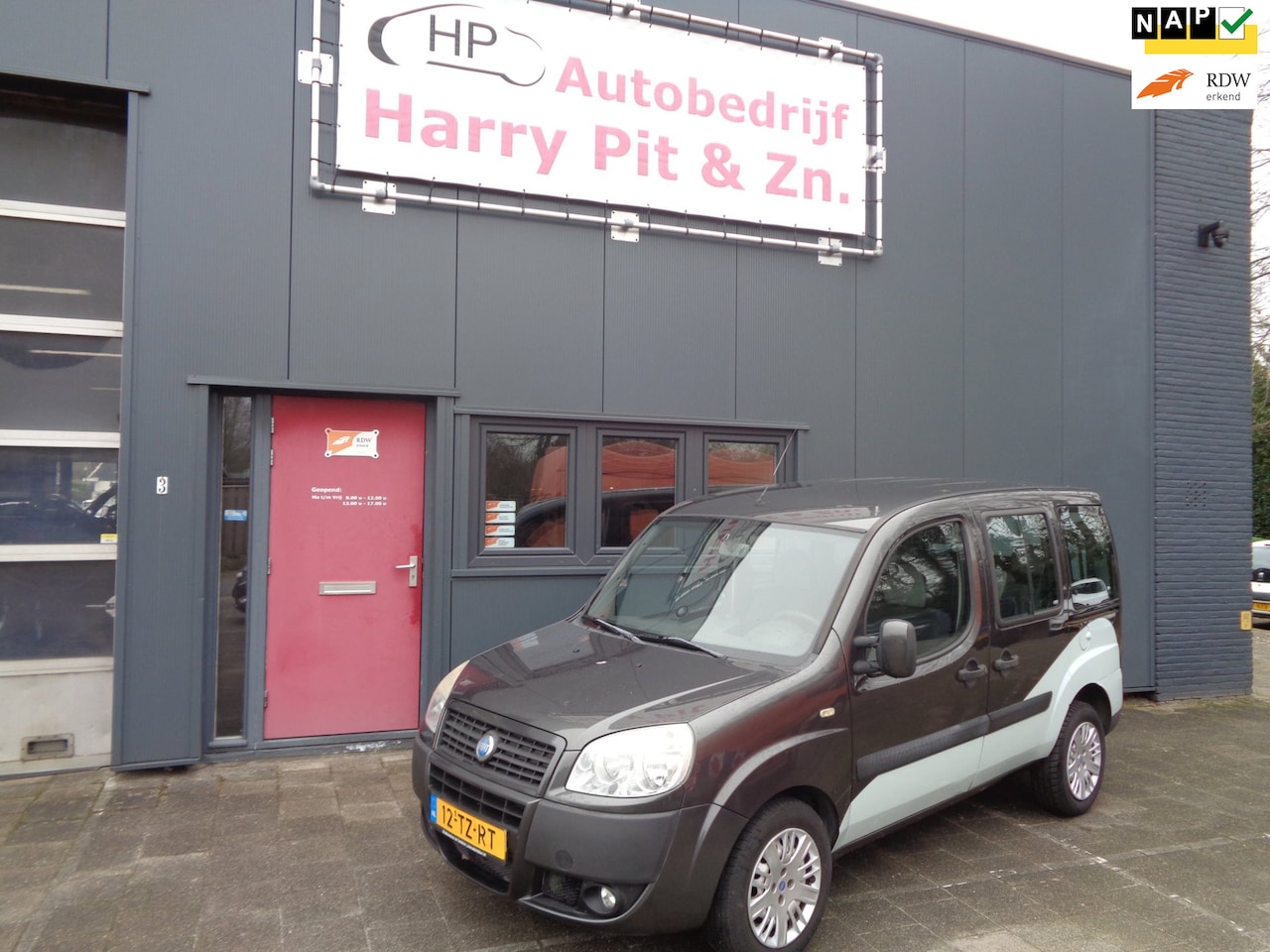 Fiat Doblò - 1.4 Family 7 persoons airco! - AutoWereld.nl