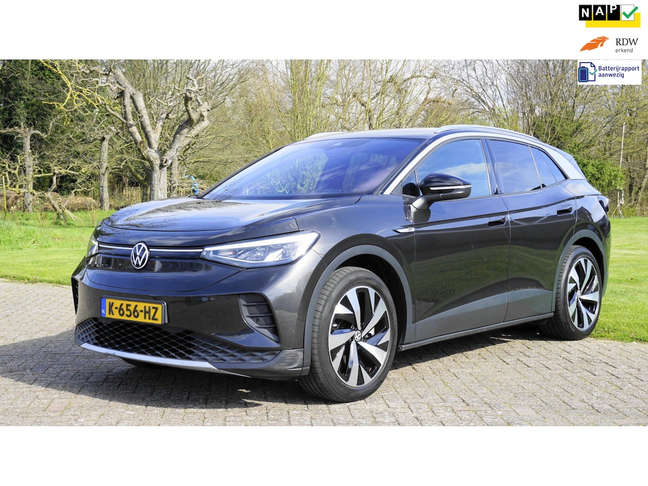 Volkswagen ID.4 - First 77 kWh Camera stoelverwarming soh 94 % - AutoWereld.nl