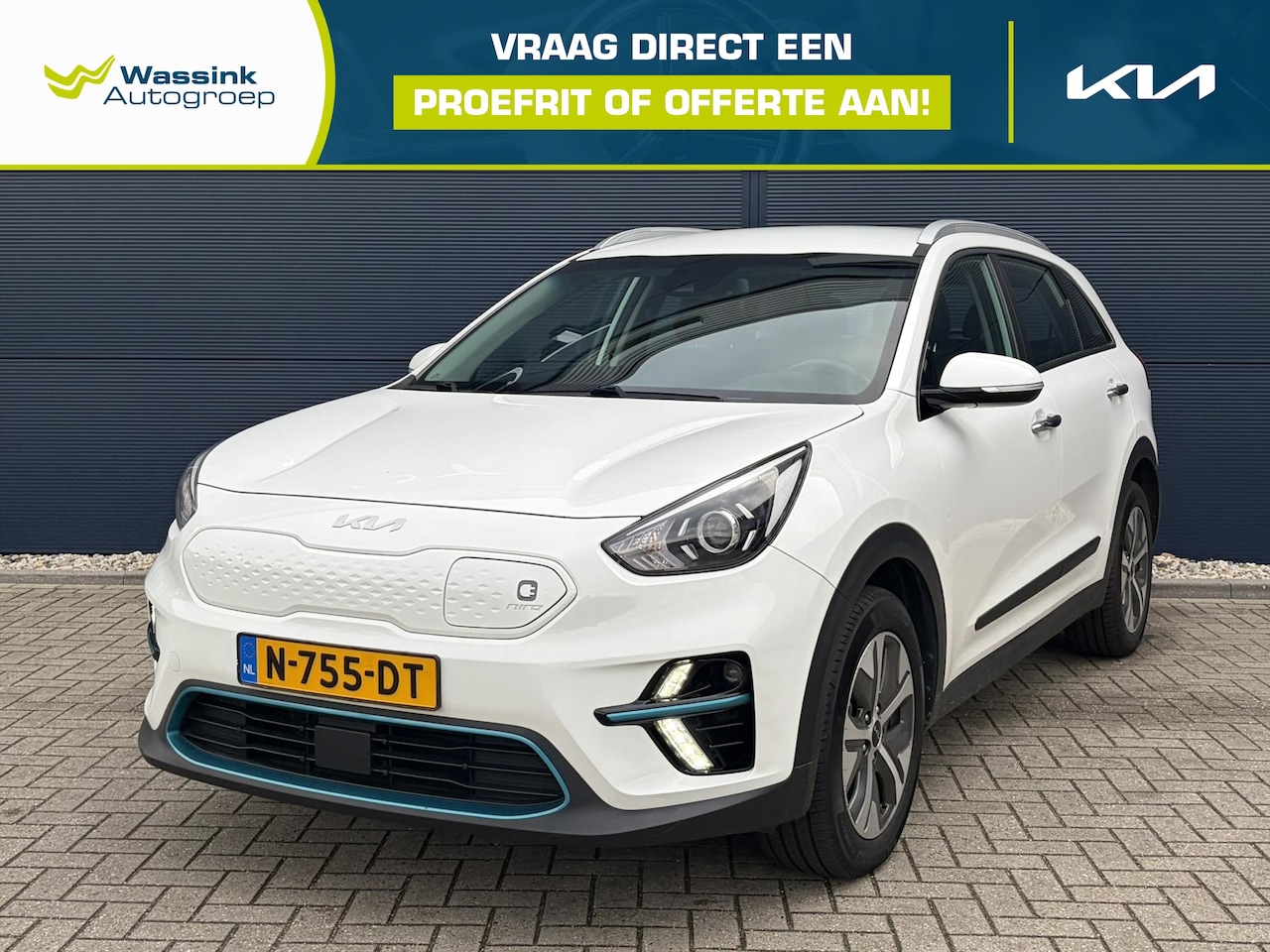 Kia e-Niro - 64kWh 204pk Aut DynamicLine | Cruise Control | Parkeercamera | Navigatie | - AutoWereld.nl