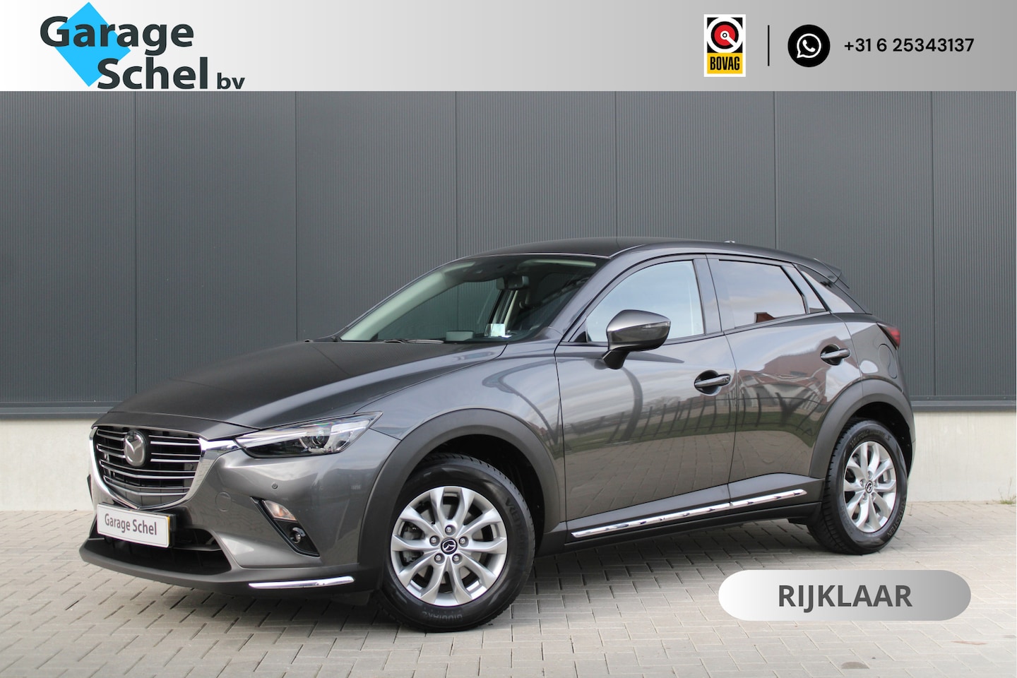 Mazda CX-3 - 2.0 SkyActiv-G 120 GT-M - Trekhaak - Leder - Stoel/Stuurverwarming - Memory - Blindspot - - AutoWereld.nl
