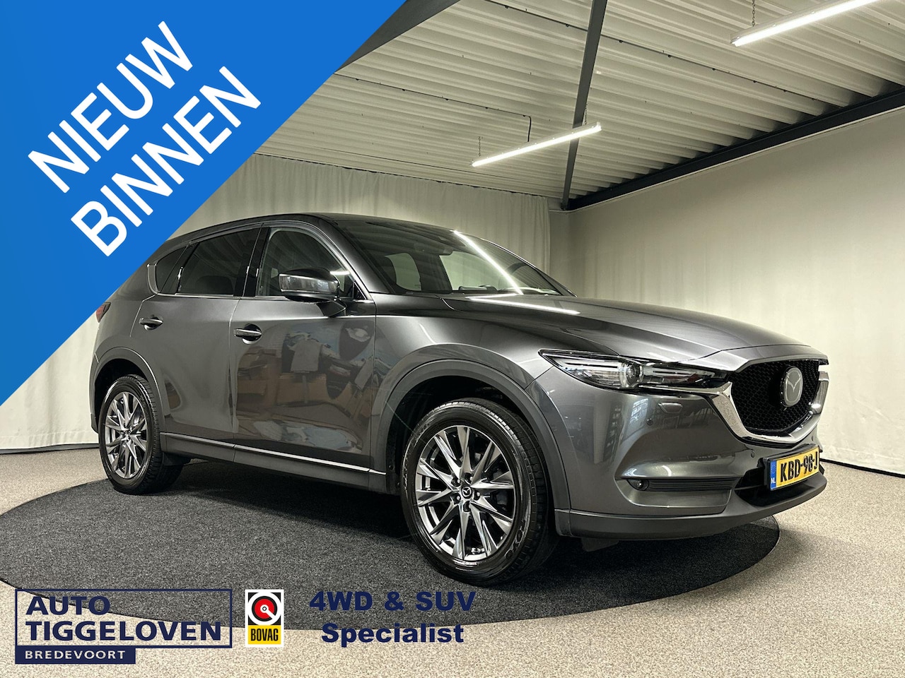Mazda CX-5 - 2.5 4WD SkyActiv-G 194 Signature Automaat | Leder | Trekhaak | Bose - AutoWereld.nl