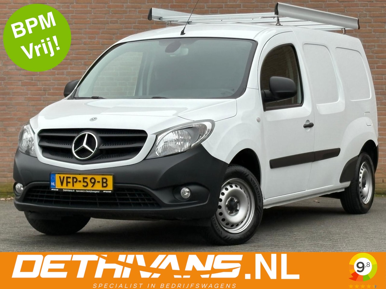Mercedes-Benz Citan - 109CDI XL / Cruisecontrol / Airconditioning / Euro6 - AutoWereld.nl