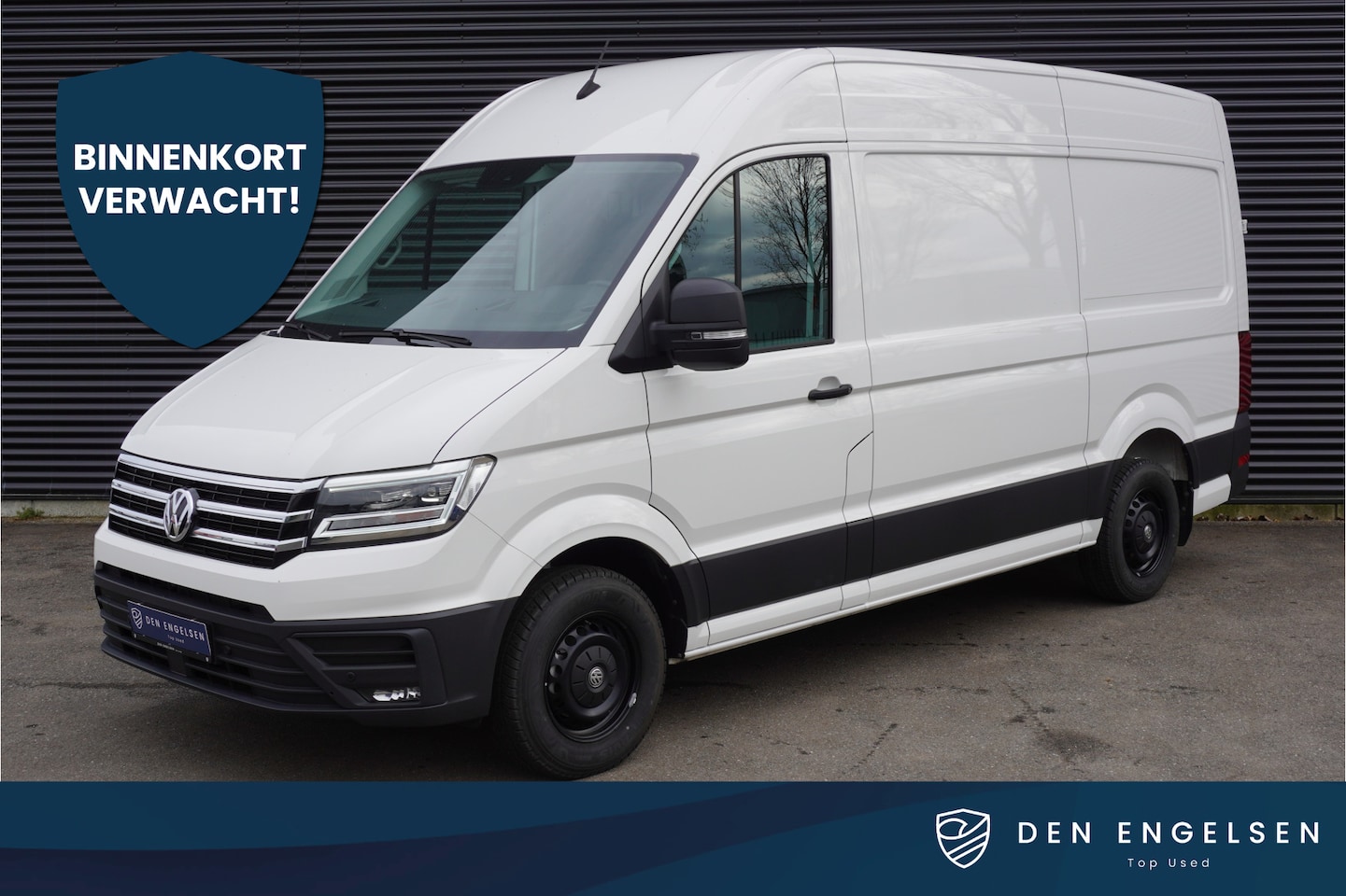 Volkswagen Crafter - 180pk Automaat L3H3/L2H2 LED Cruise control Apple Carplay Parkeersensoren 3-Zits - AutoWereld.nl