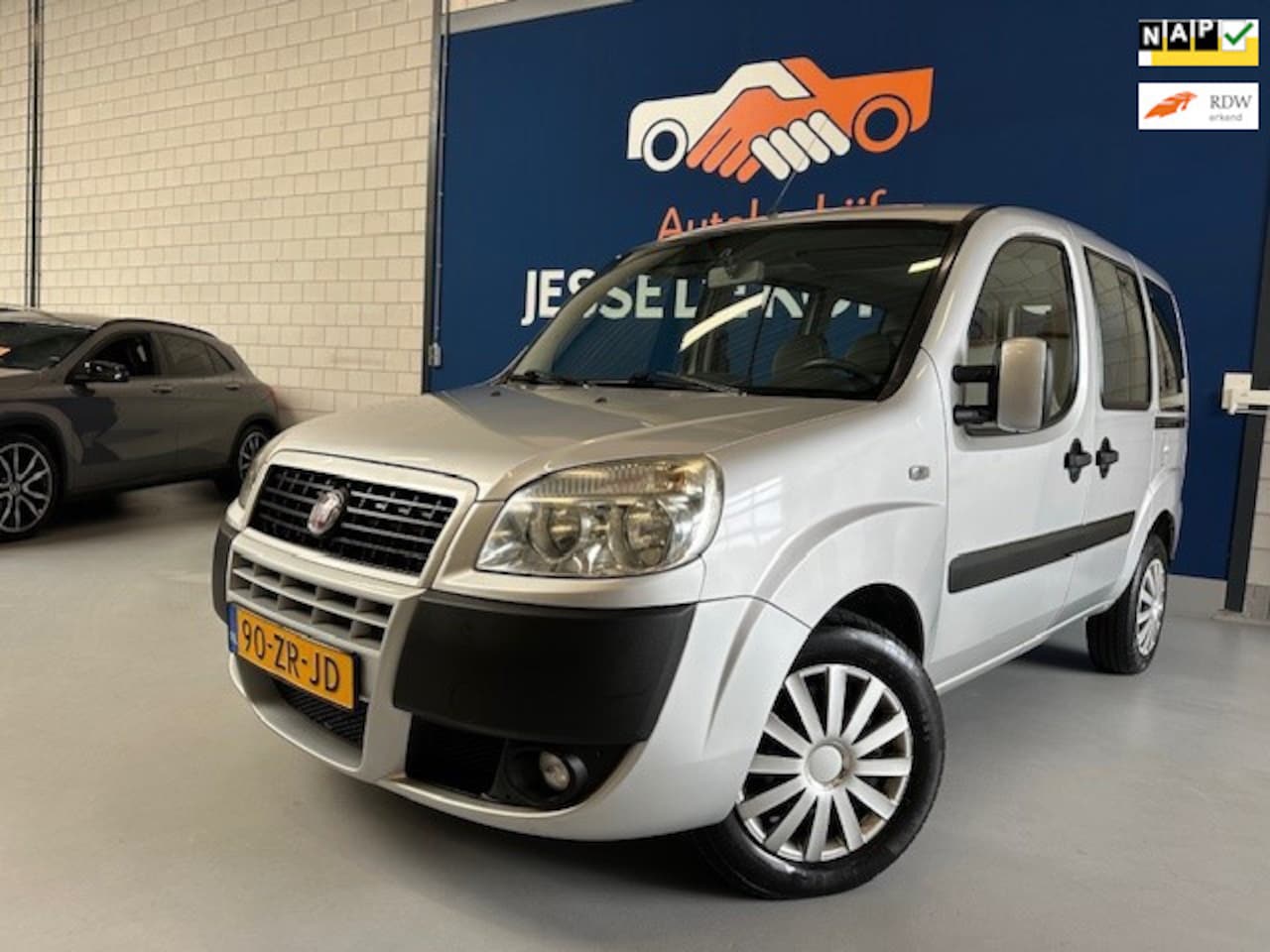 Fiat Doblò - 1.4 Dynamic benzine / bj.2008 / NAP met 50159 km./ airco / trekhaak / APK tot 02/2027 / 5 - AutoWereld.nl