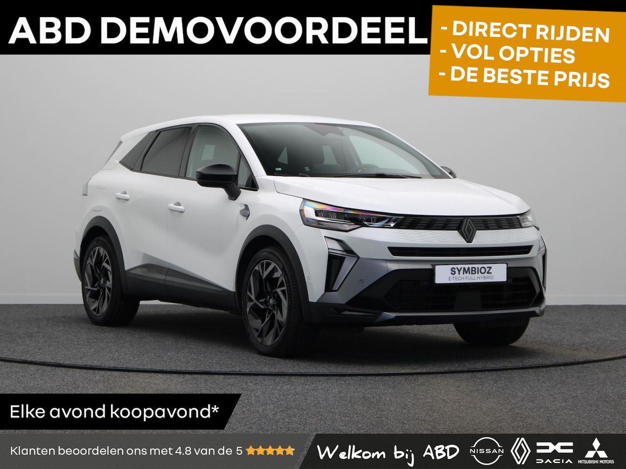 Renault Symbioz - E-Tech full hybrid 160pk esprit Alpine | Vijf jaar garantie | 19" lichtmetalen velgen | St - AutoWereld.nl