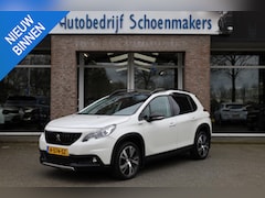 Peugeot 2008 - 1.2 PureTech GT-Line TREKHAAK HALF-LEER CARPLAY DAB CAMERA CRUISE CLIMA NAVI PDC 17''LMV
