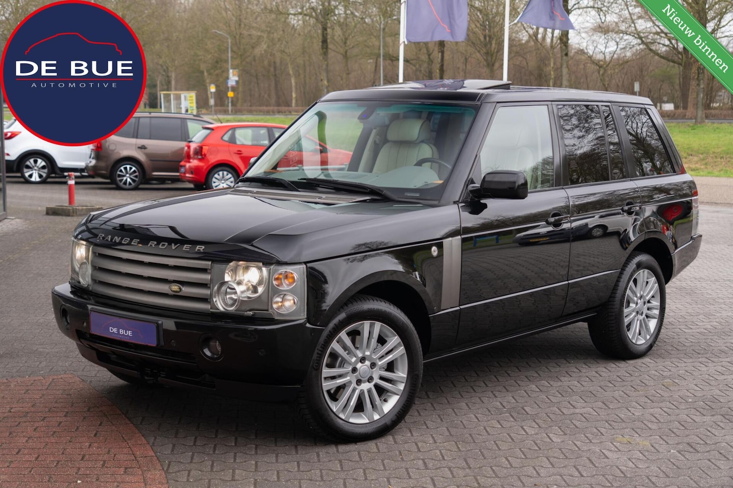 Land Rover Range Rover - 4.4 V8 Vogue|2e Eig|Minitieus Onderhouden|Youngtimer|Xenon|Schuifdak|Java Black Metallic - AutoWereld.nl