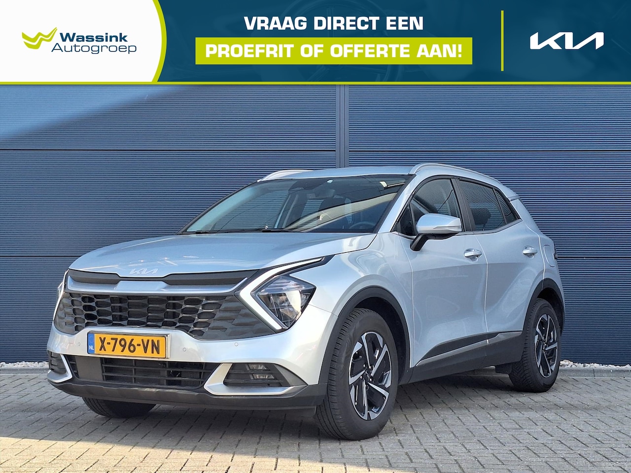 Kia Sportage - 1.6 T-GDi 230pk Hybrid AT6 DynamicLine - AutoWereld.nl