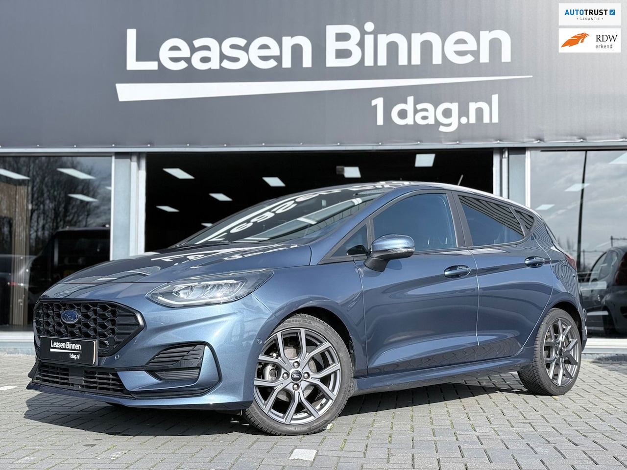 Ford Fiesta - 1.0 EcoBoost Hybrid ST-Line X 1.0 EcoBoost Hybrid ST-Line X | Keyless - AutoWereld.nl