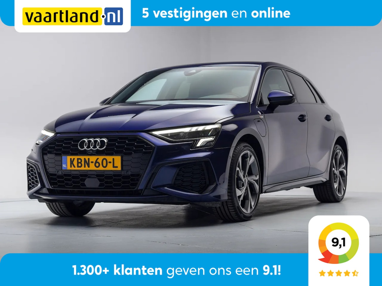 Audi A3 Sportback - 40 TFSI e S Line edition [ LED Virtual 360°-camera Stoelverwarming ] - AutoWereld.nl
